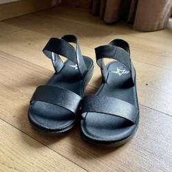 Босоножки черные - фото 6