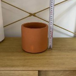 Керамический горшок с блюдцем - фото 3