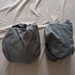 Простыни натяжные серые - фото 1