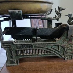 Старинные антикварные весы - фото 6