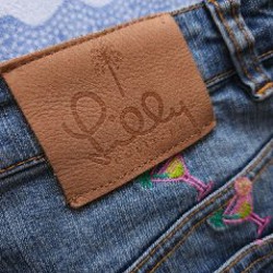 Y2K юбка с вышивкой - фото 3