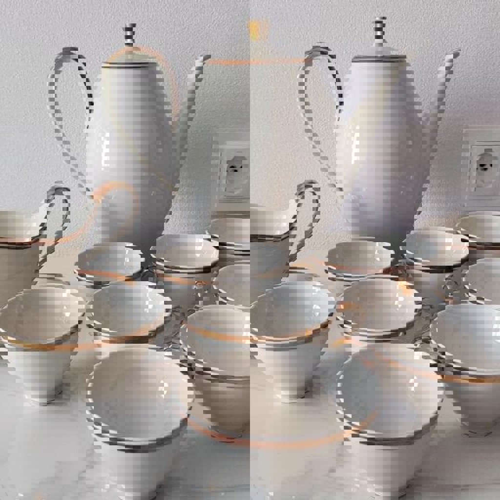 Винтажный баварский чайный набор