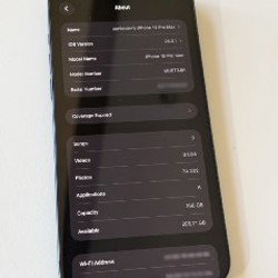 IPhone 15 Pro Max Blue Titanium - фото 3