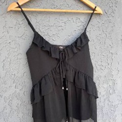 Белая блузка в чёрный горошек - фото 5