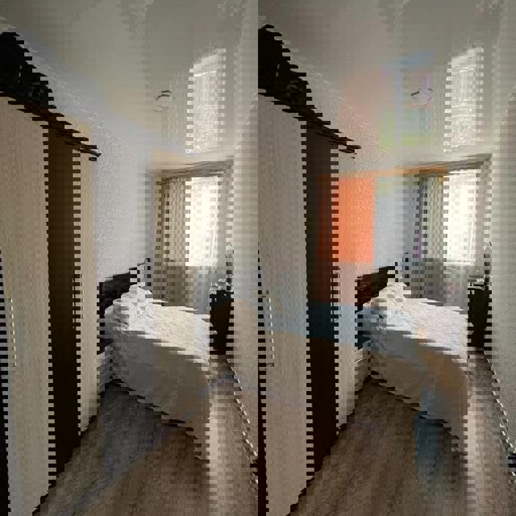 Кровать с матрасом