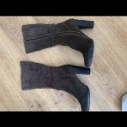 Туфли замшевые - фото 2