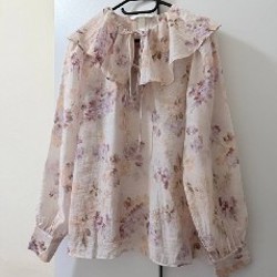 Белый топ-рубашка ZARA - фото 1