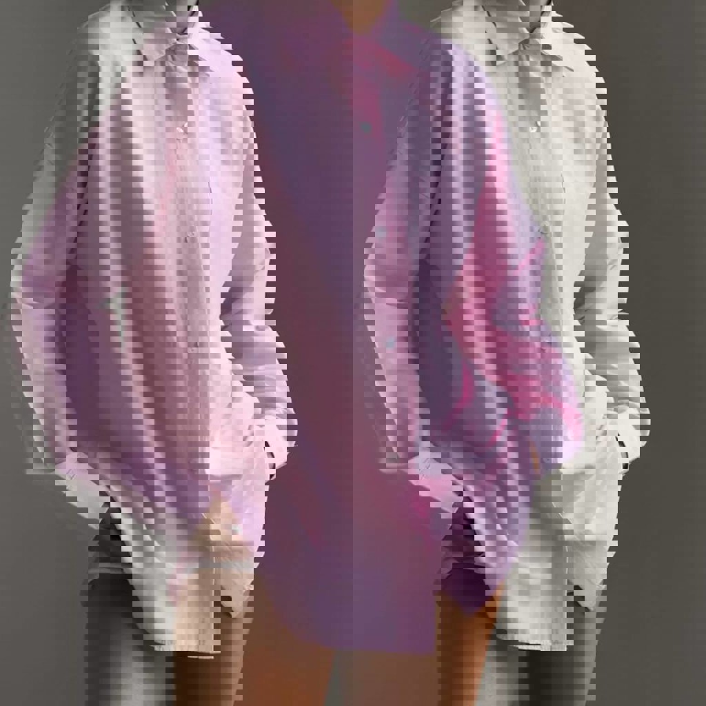 Рубашка розовая lime