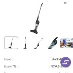 Беспроводной пылесос Black+Decker NSVA315J-QW - фото 2