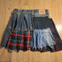 Коричневая юбка - фото 6