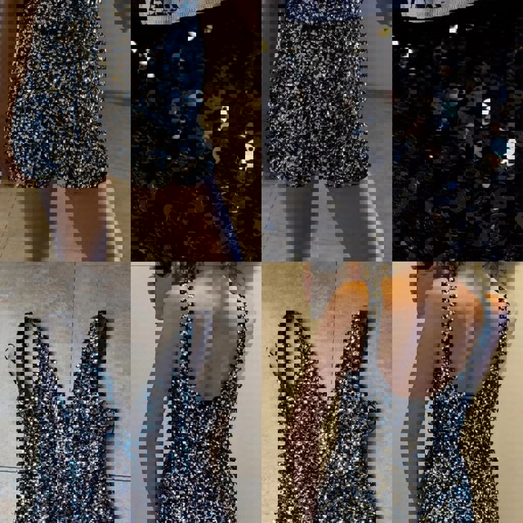 Комбинезон пайетки