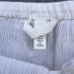 Белый топ с завязками на груди - фото 2