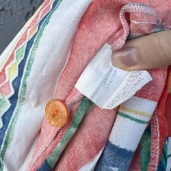 Белый топ с завязками на груди - фото 7