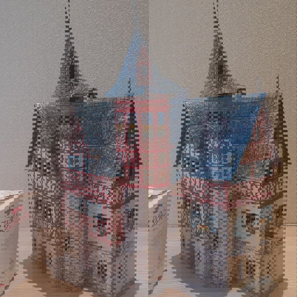 Полная коллекция домиков и корабля