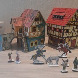 Полная коллекция домиков и корабля - фото 4