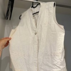 Жёлтое льняное платье - фото 4