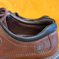 Коричневые мужские туфли - фото 3