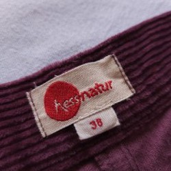 Вельветовая юбка Hessnatur - фото 4