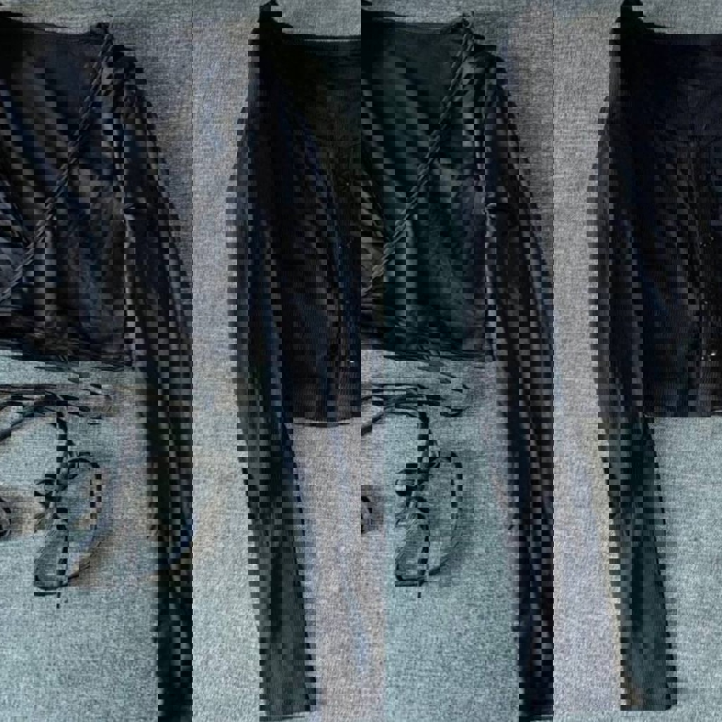 Укороченные топы с длинными рукавами