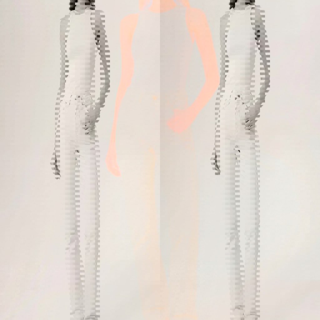 Белые джинсы Bulichev