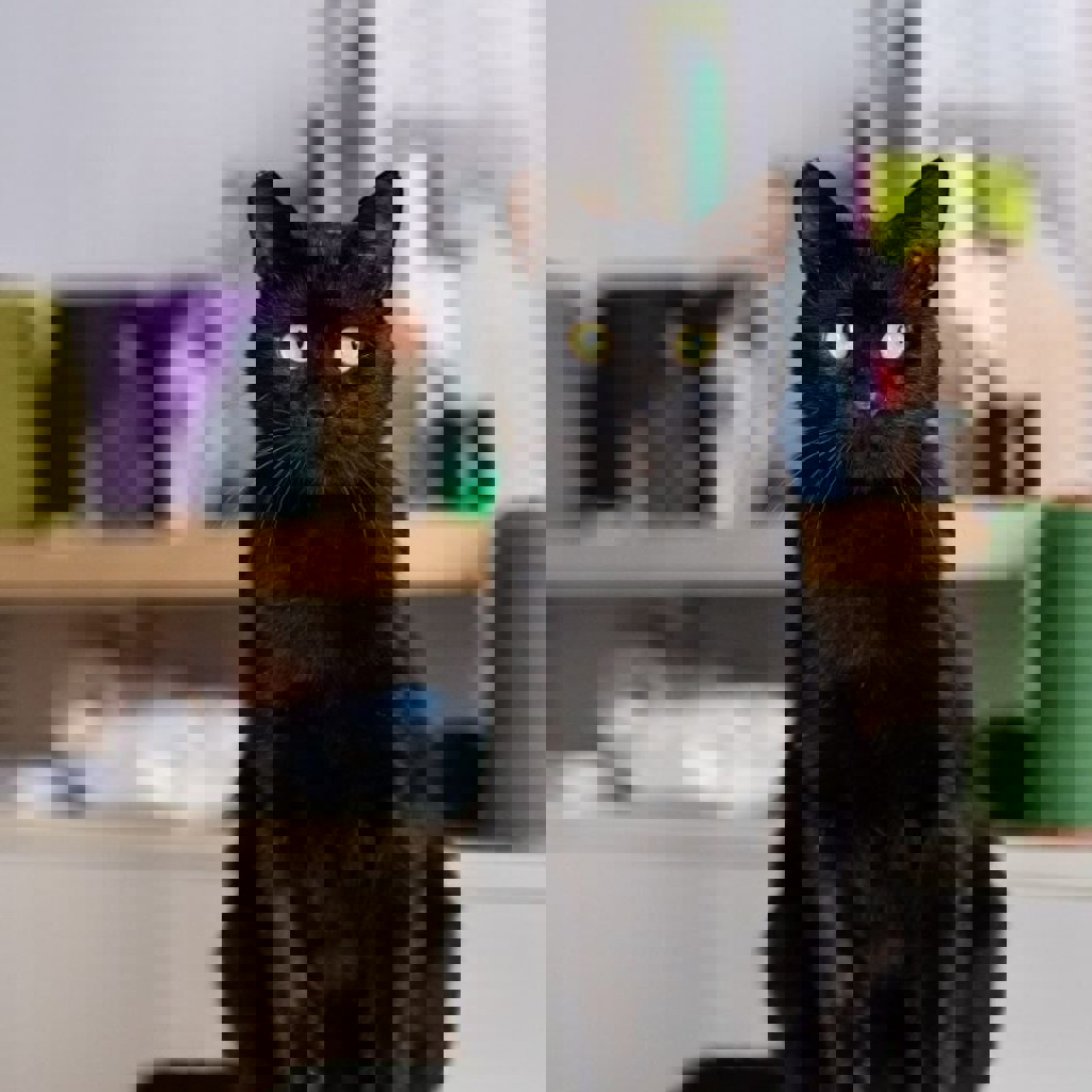 Кот-компаньон Салем