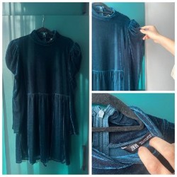 Малиновое бейбидол платье - фото 1