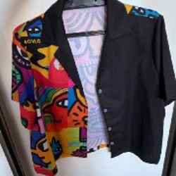 Рубашка с коротким рукавом - фото 4