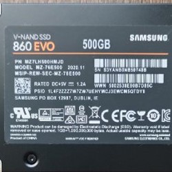 SSD Samsung 860 EVO - фото 1