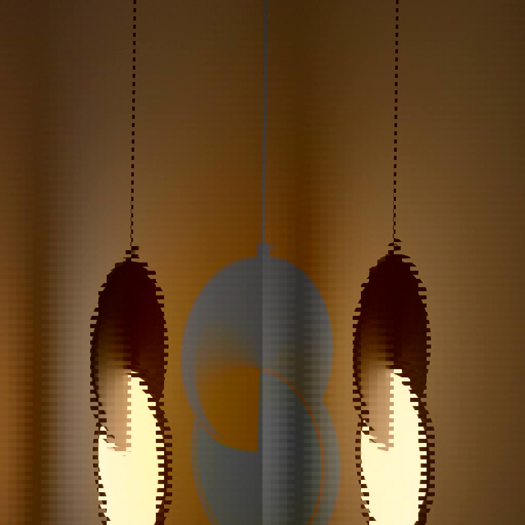 Люстра с тремя спотами