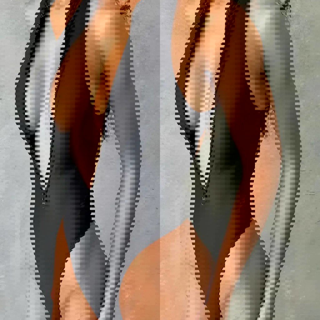 Купальник черный