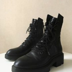 Женские кожаные ботинки Ash - фото 2