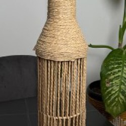 Плетенная корзинка для растений - фото 6