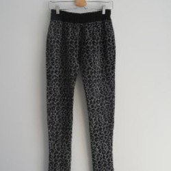 Вязаные леггинсы с леопардовым принтом - фото 3