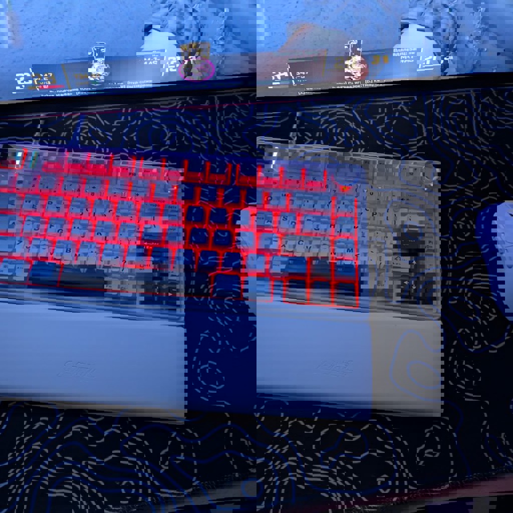 AULA F75 Wireless + Аjazz подставка под запястье