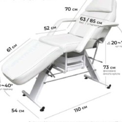 Кушетка регулируемая косметологическая - фото 2