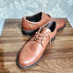 Коричневые ботинки - фото 4