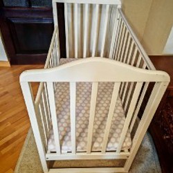 Кроватка детская с матрасом - фото 2