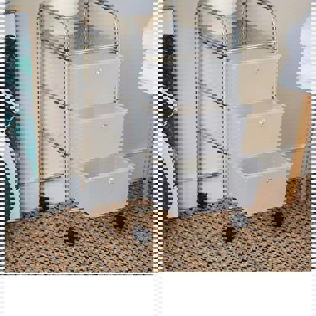 Стеллаж с выдвижными ящиками JYSK