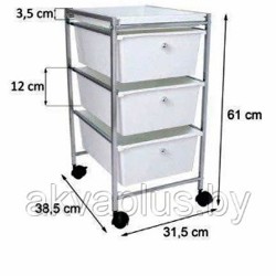 Стеллаж с выдвижными ящиками JYSK - фото 2