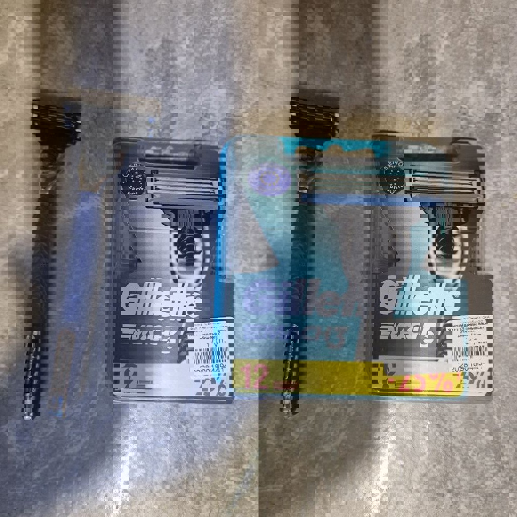 Кассеты для бритвы Gillette Mach 3