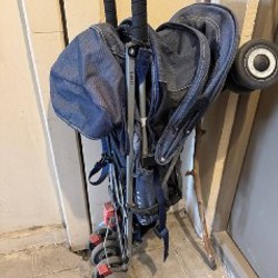 Велосипед детский синий - фото 1