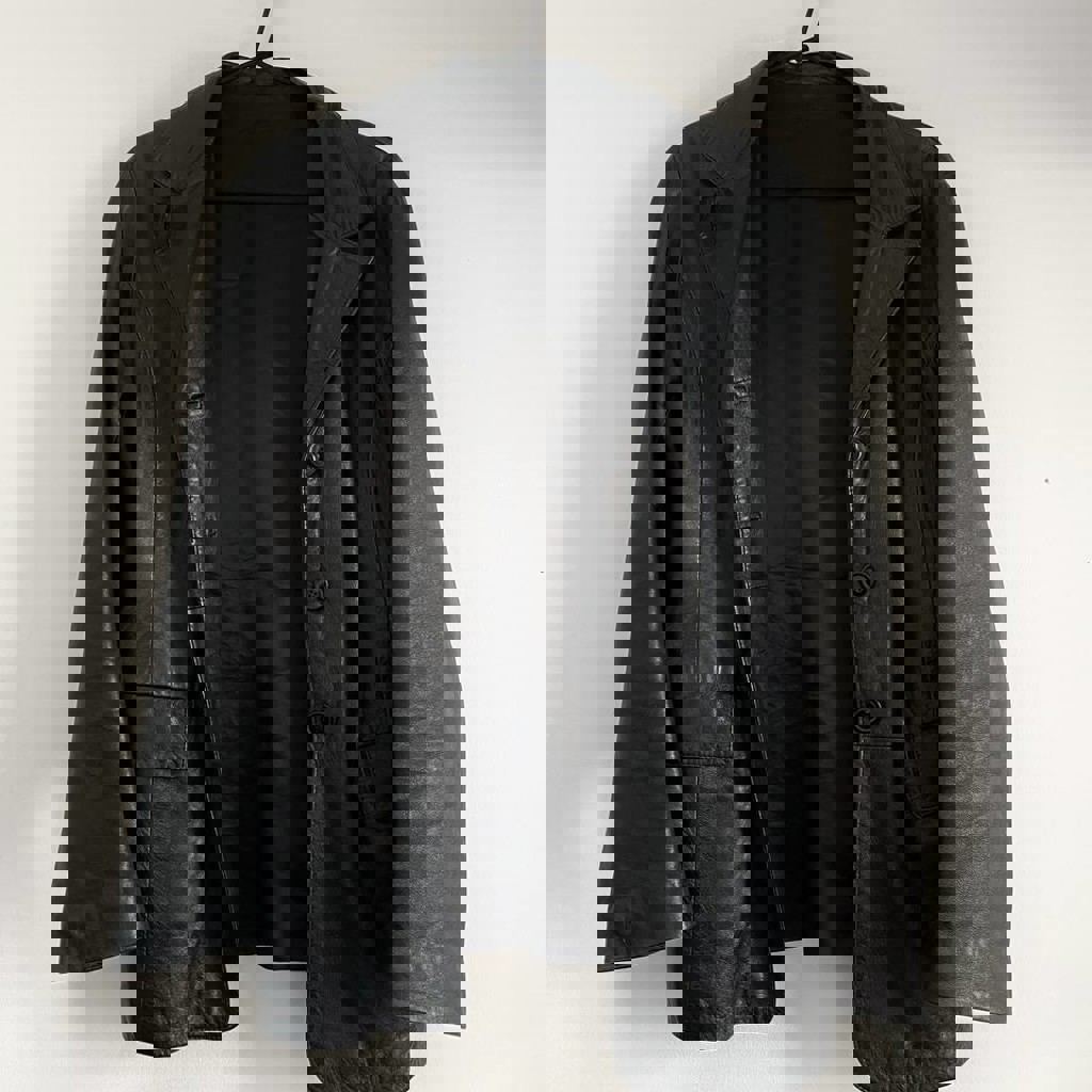 Пиджак из мягкой кожи