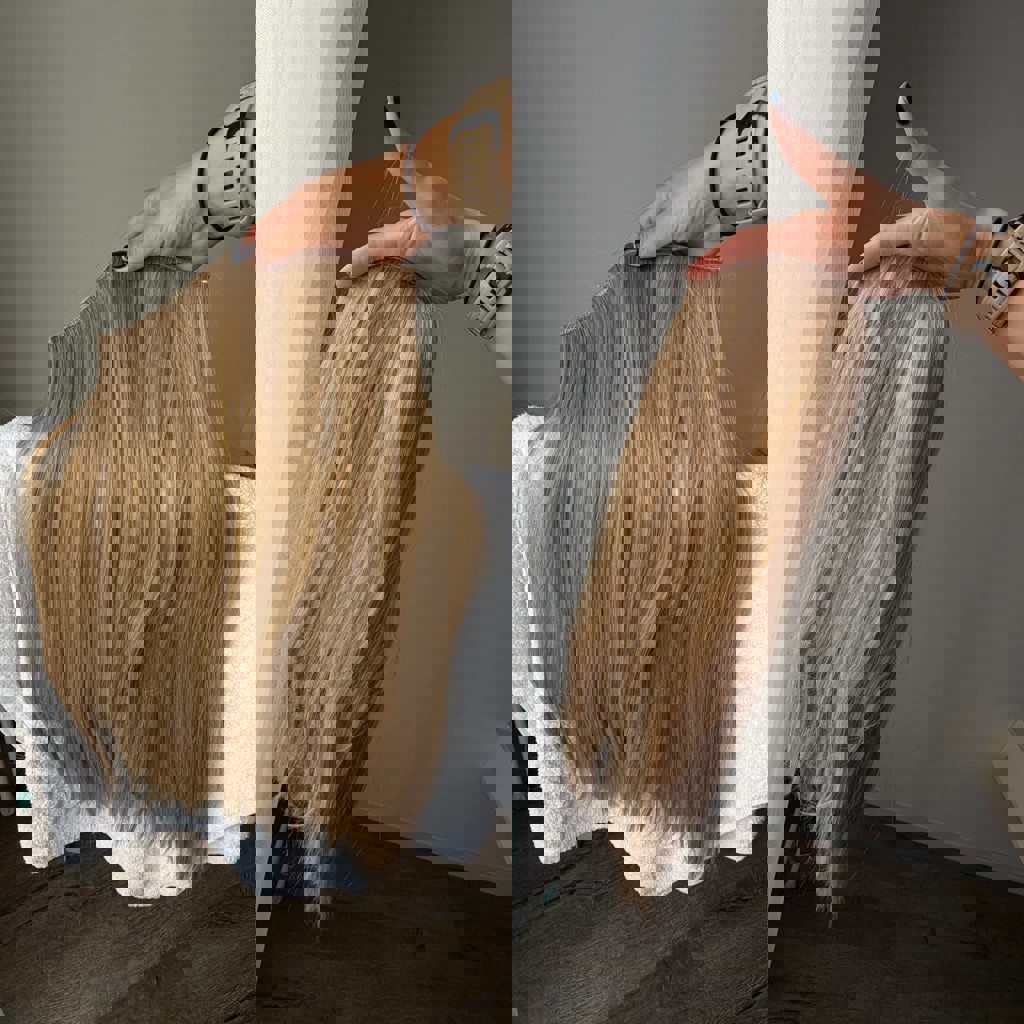 Искусственные волосы на крабике