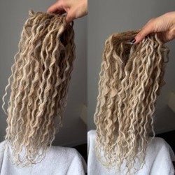 Искусственные волосы на крабике - фото 4