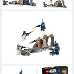 Lego Star Wars™#75373 Ambush on Mandalore™ Battle Pack - фото 2