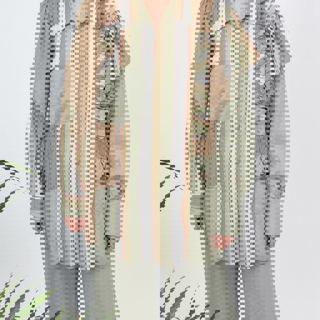 Рубашка с рюшами