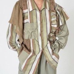 Рубашка с рюшами - фото 3