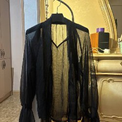 Летящая прозрачная блузка - фото 2