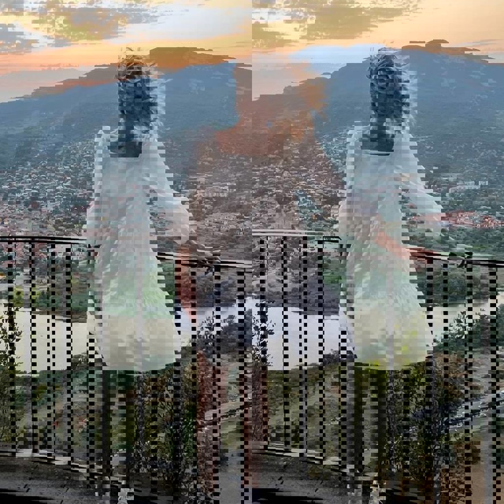 Хлопковое платье Only