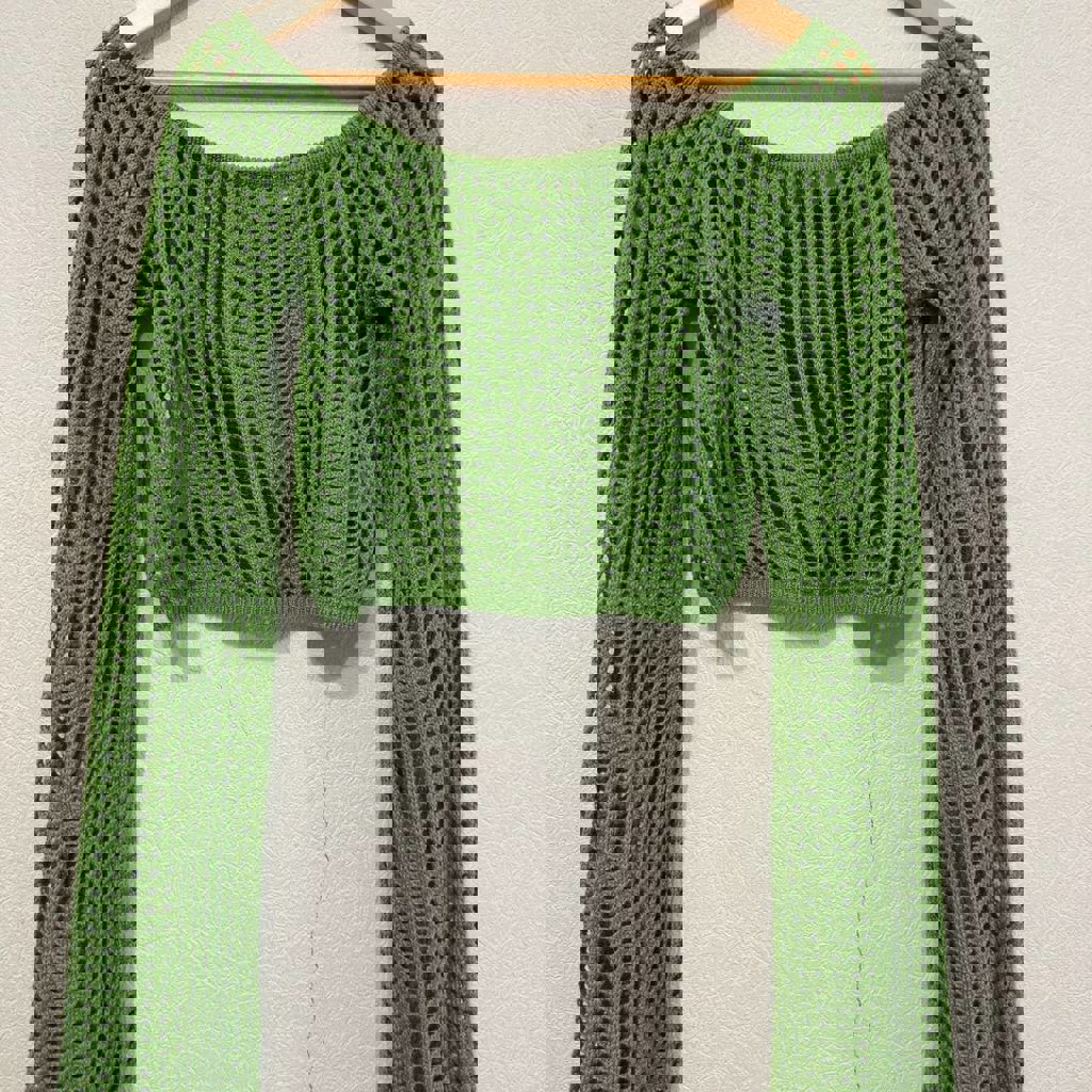 Свитер-сеточка